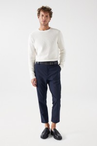 PANTALON CHINO AVEC CORDON DE SERRAGE INTRIEUR