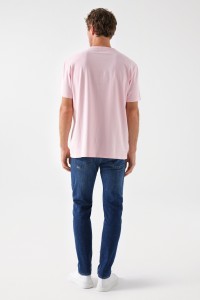 COTTON T-SHIRT WITH POCKET