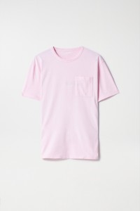 COTTON T-SHIRT WITH POCKET