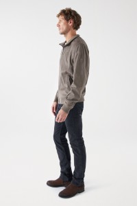 CASACO BOMBER EM SUEDE