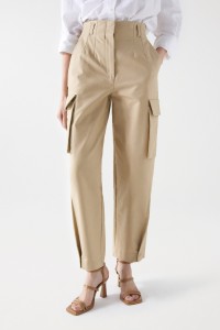 PANTALON CARGO TAILLE HAUTE