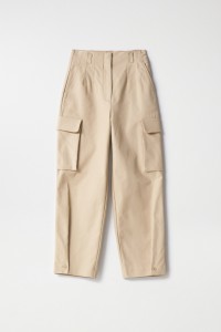 HIGH RISE CARGO TROUSERS