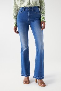 FAITH PUSH IN-JEANS, FLARE, VERZIERUNG AM SAUM