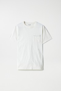 T-SHIRT WITH POCKET AND STRIPE DETAIL