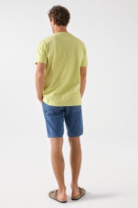 COTTON T-SHIRT WITH POCKET