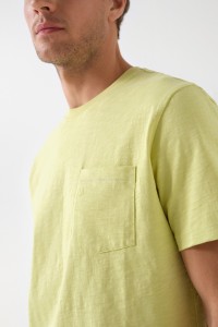 COTTON T-SHIRT WITH POCKET