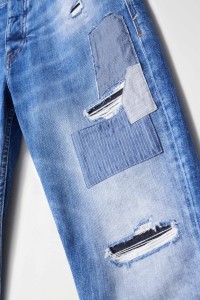 JEANS SLIM CRAFT SERIES COM DETALHES PREMIUM