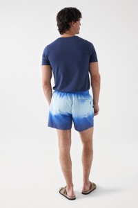 SWIMMING TRUNKS WITH CONTRAST COLOR