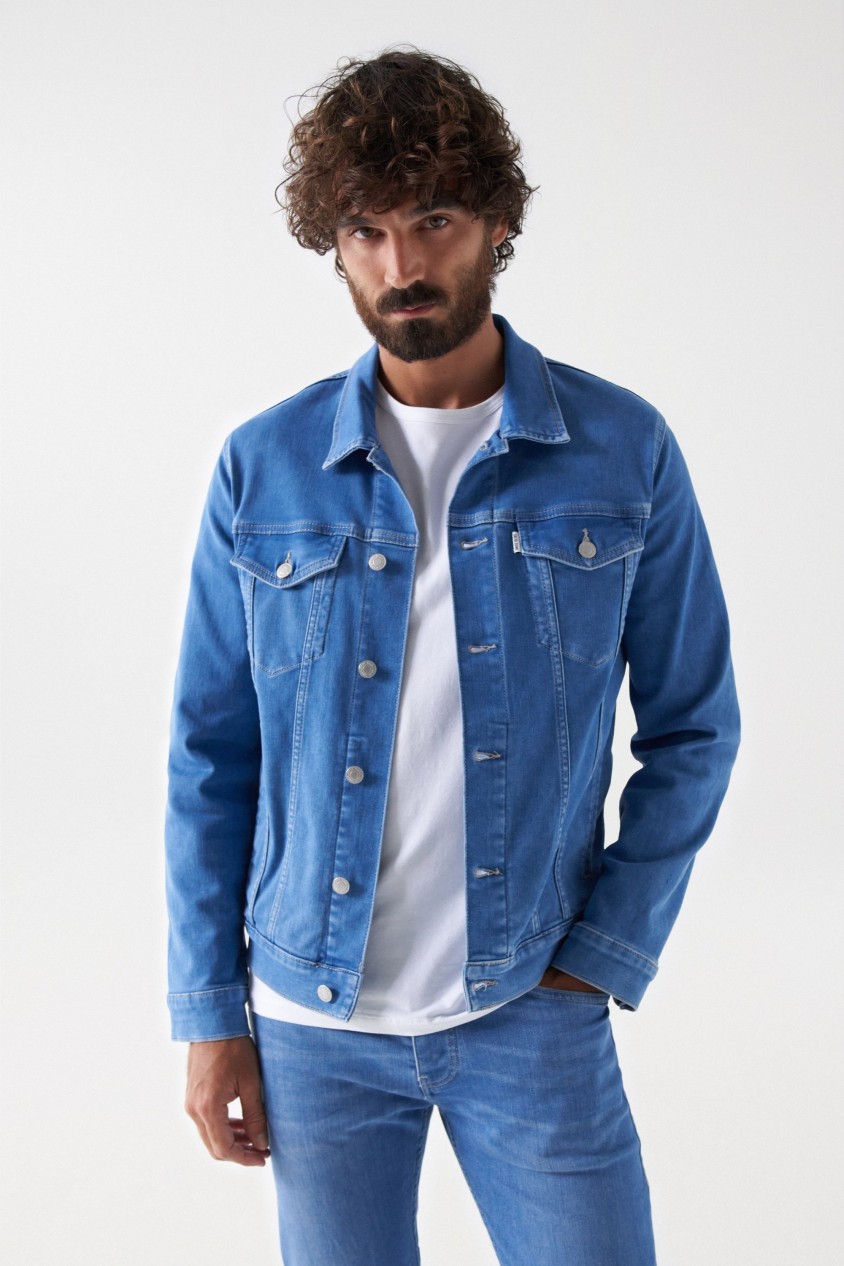 BLOUSON EN DENIM S-ACTIV