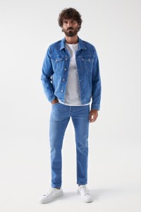 BLOUSON EN DENIM S-ACTIV