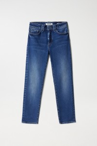 PANTALONS EN JEAN DESTINY PUSH UP CROPPED SLIM