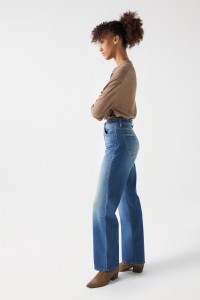 TRUE STRAIGHT DENIM JEANS