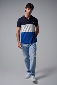 TRICOLOUR POLO SHIRT