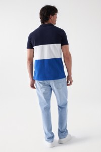 TRICOLOUR POLO SHIRT