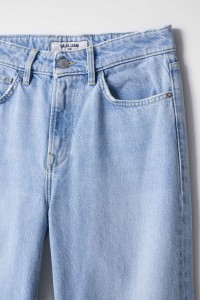 TRUE-JEANS MIT UMGESCHLAGENEM SAUM