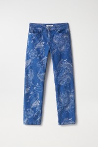 JACQUARD DESTINY PUSH UP-JEANS, CROPPED SLIM-PASSFORM