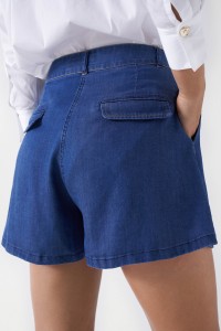 SHORT LOOSE LIGHTDENIM