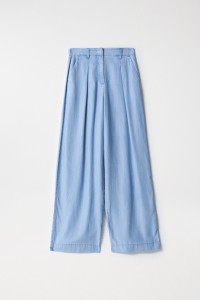 PANTALON EN LIGHTDENIM WIDE LEG