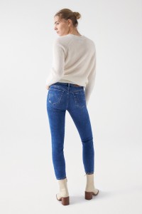 DESTINY PUSH UP-JEANS, CROPPED SLIM-PASSFORM