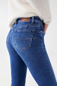 DESTINY PUSH UP-JEANS, CROPPED SLIM-PASSFORM