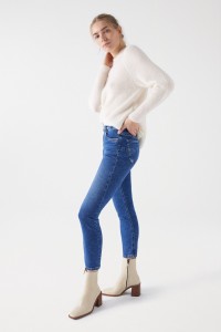 DESTINY PUSH UP-JEANS, CROPPED SLIM-PASSFORM