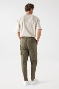 PANTALN CARGO JOGGER DE PUNTO