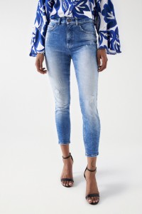 JEANS FAITH PUSH IN DESTROYED