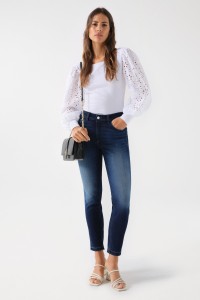 CROPPED SLIM DESTINY PUSH UP JEANS