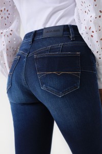 DESTINY PUSH UP-JEANS, CROPPED SLIM-PASSFORM