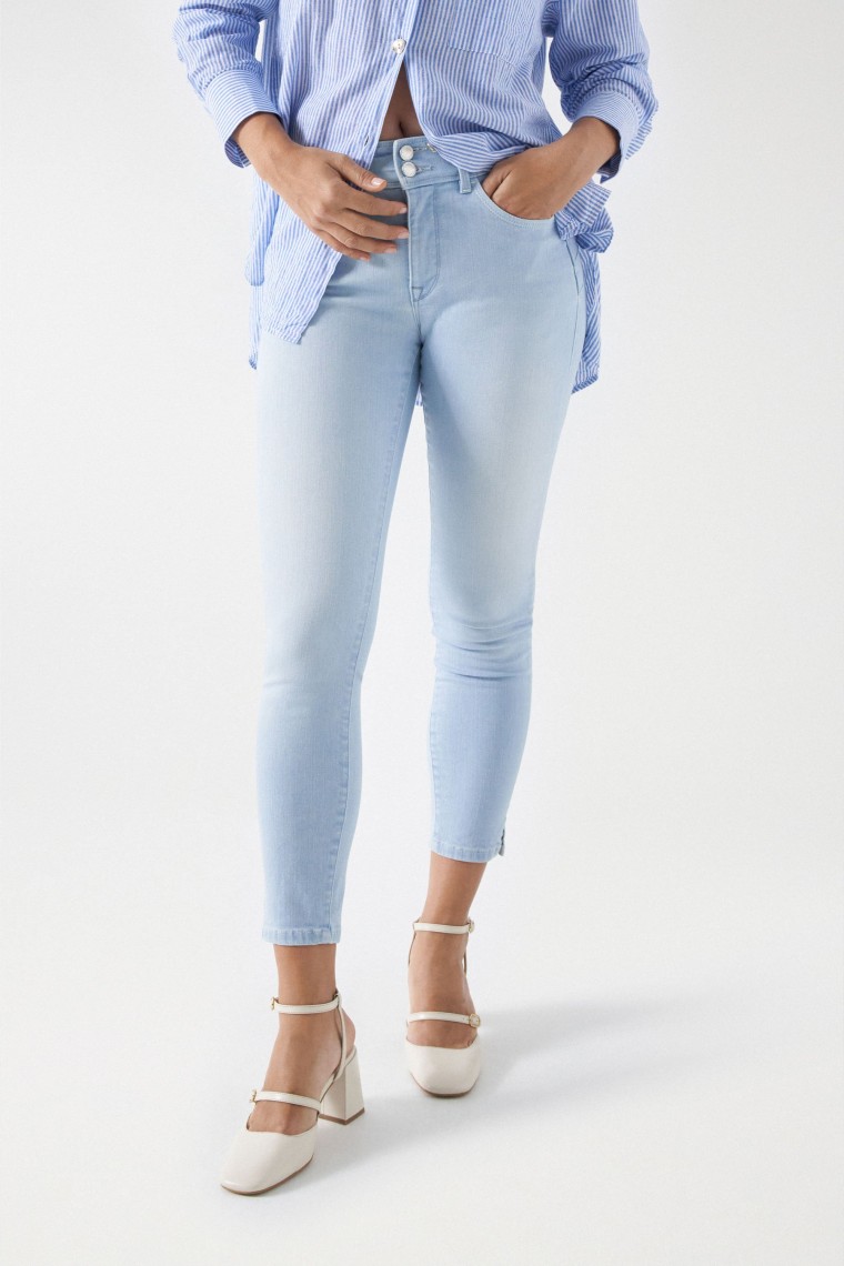 JEAN SECRET PUSH IN CROPPED SKINNY