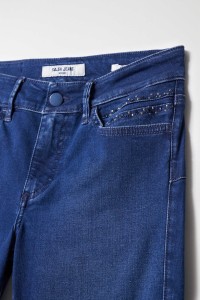 JEANS WONDER PUSH UP SKINNY COM BRILHOS