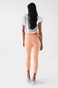 JEANS FAITH PUSH IN LARANJA