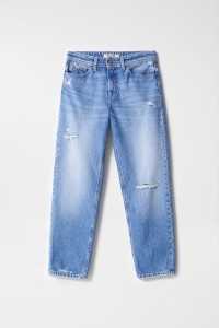 JEAN TRUE CROPPED SLIM AVEC DCHIRURES