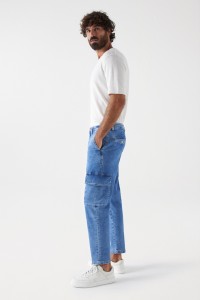 VAQUEROS CARGO CROPPED SLIM