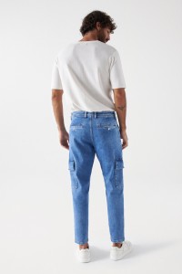 CARGO-CROPPED-SLIM-JEANS