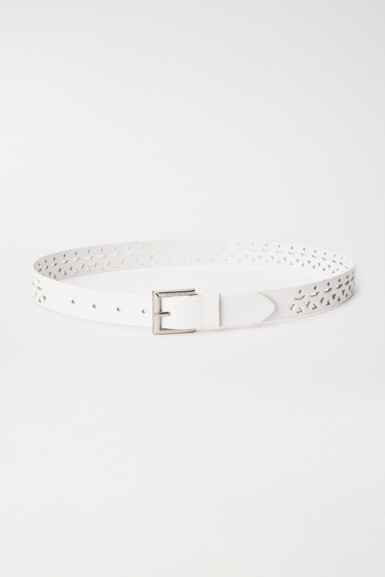 PERFORATED LEATHER BELT