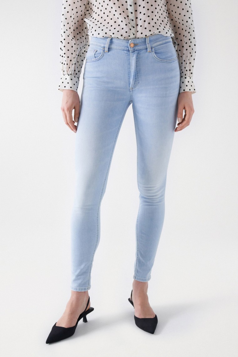 DESTINY PUSH UP SKINNY JEANS