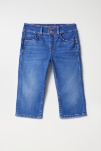 SECRET PUSH IN-BERMUDA-SHORTS AUS DENIM