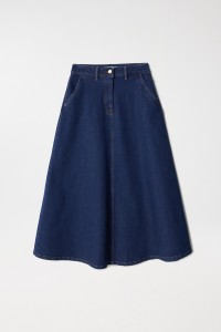 LONG DENIM SKIRT