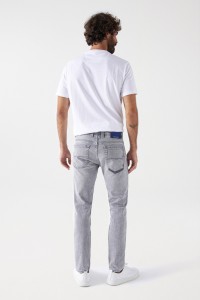 CRAFT SERIES SLIM-JEANS IM DESTROYED-LOOK