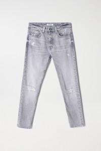 CRAFT SERIES SLIM-JEANS IM DESTROYED-LOOK