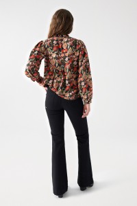 BLOUSE AVEC MOTIF FLORAL