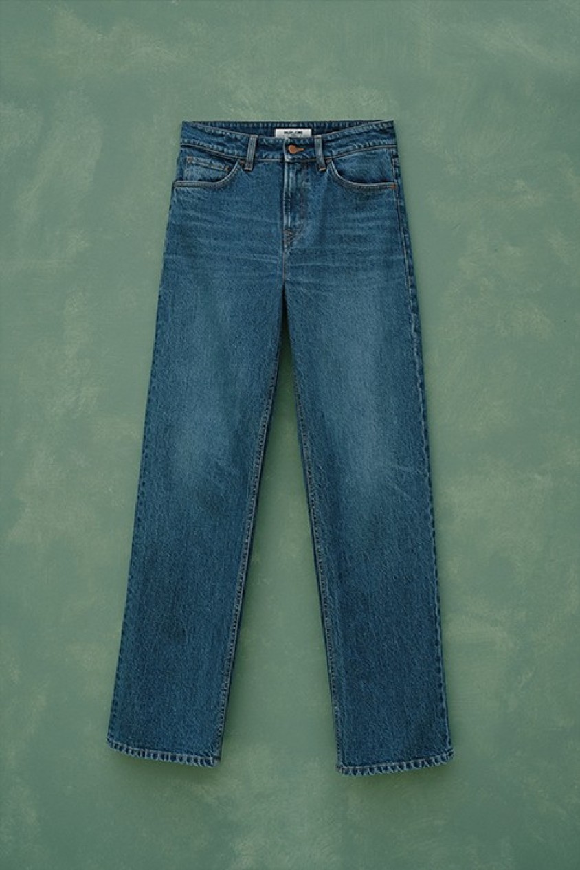 JEANS TRUE STRAIGHT WITH CUFF