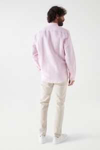 LINEN BLEND SHIRT