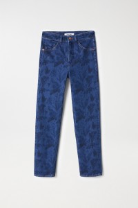 FAITH PUSH IN JEANS WITH PRINT