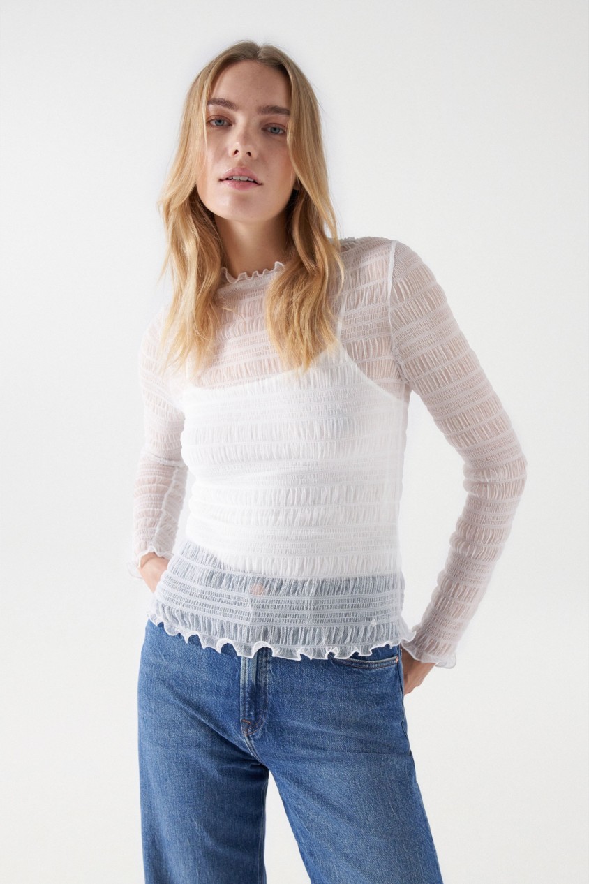 TRANSPARENTER PULLOVER