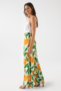 FLOWING PALAZZO TROUSERS