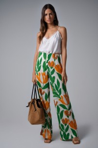 FLOWING PALAZZO TROUSERS