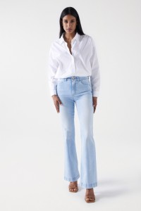 PANTALONES VAQUEROS FAITH PUSH IN FLARE