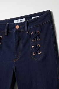 DESTINY PUSH UP FLARE JEANS WITH PREMIUM DETAIL